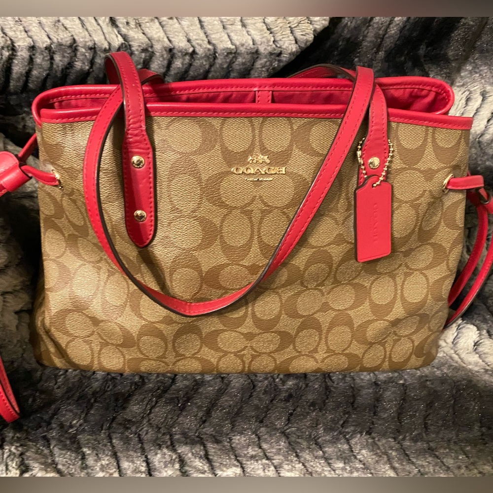Coach Drawstring Shoulder Bag
